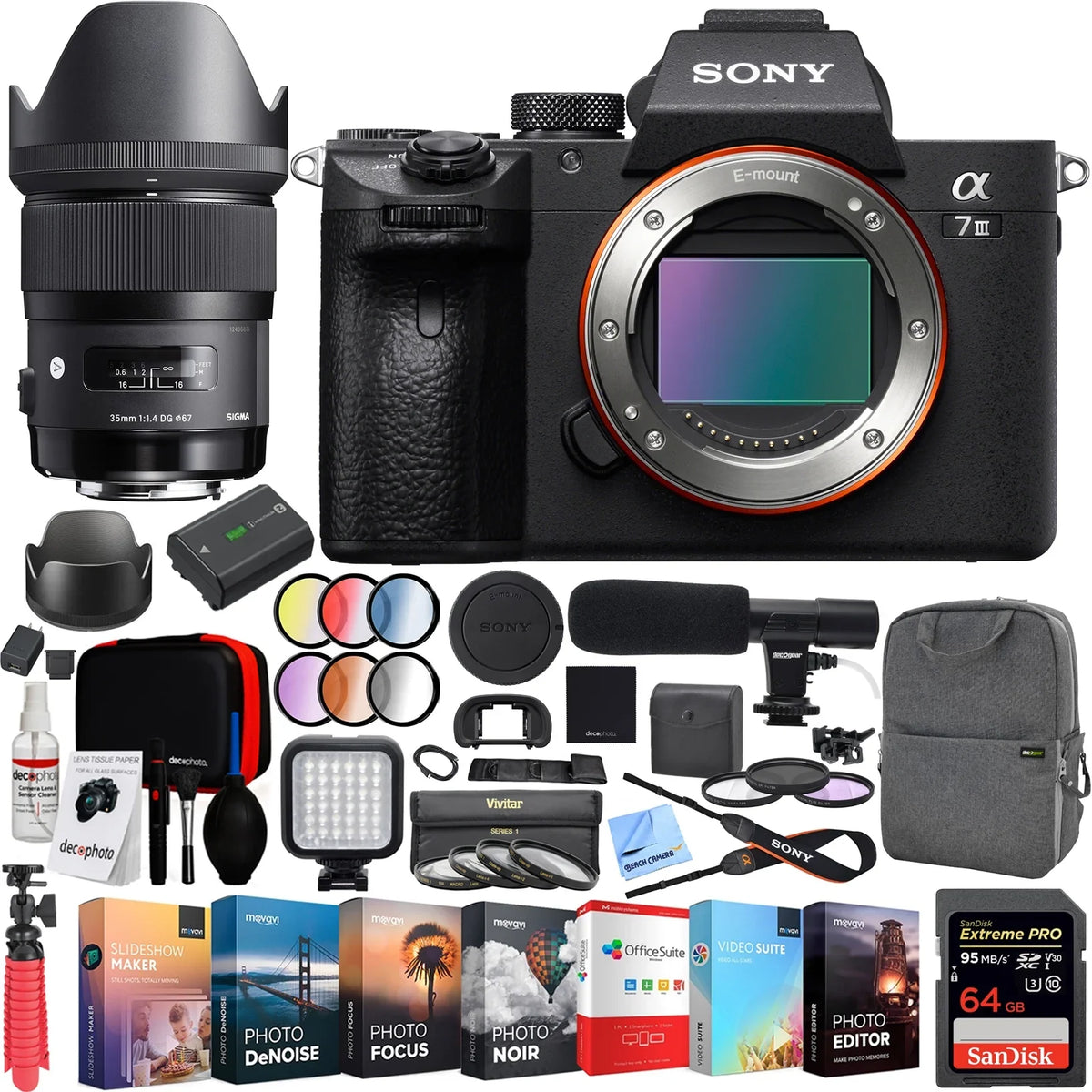 Bluetooth only Wi-Fi, - mirrorless ILCE-7M3 Full - fps - 4K body - camera 24.2 - / Frame a7 Digital III 30 MP - - NFC,
