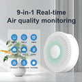 '- AQS1 Multiple CO2/CO2e, Alerts, Temperature 9-in-1 WiFi/RS485/LAN grade TVOC, Connectivity Air Monitor UbiBot & Humidity, PM1/2.5/10,