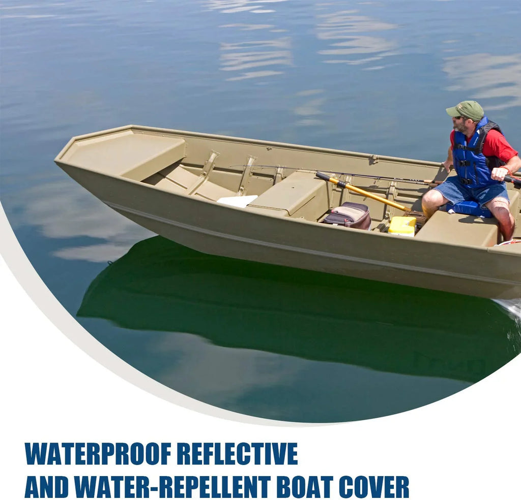 Silvery ) 56"W Boat liquid Covers A, Trailerable 12' L, 9921-0152-21( Jon Gray Goodsmann Resistant