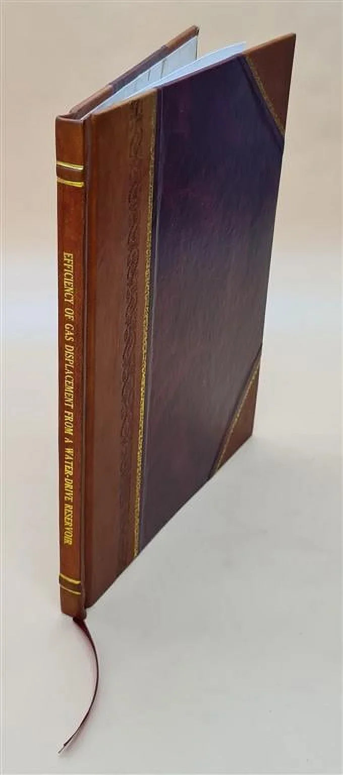 [Leather a liquid-drive Loomis. Crowell, by gas reservoir Efficiency Dean, G.W. displacement A.G. of 1966 from Bound] / D.C. and