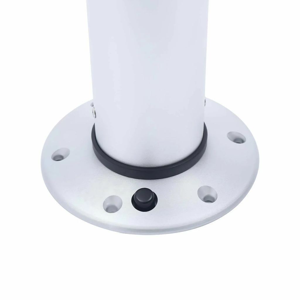 Motorhome Pedestal Frame Mount Table Leg Boat Alloy Aluminum Thickened for Miumaeov Table 16.9"-29.1"Adjustable Base Removable Camper Marine Stand Caravan RV