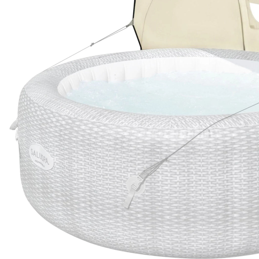 Hot Aruba Inflatable Canopy SaluSpa Shade Sun SaluSpa Bestway with Tub