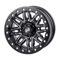 Yamaha Nebo Wheel Tusk 3.0 + 4.0 2 Sport Beadlock 14x7 Wolverine Machined/Black 1000 2022 For RMAX 4/156