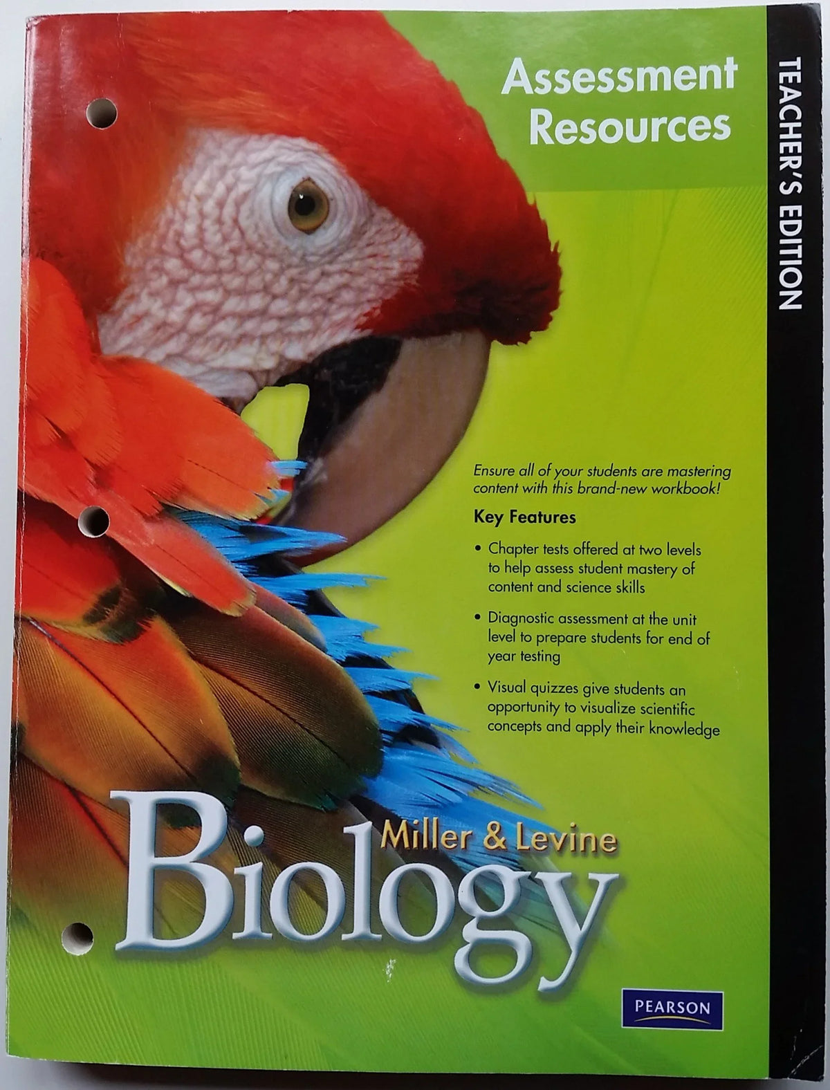 Resources 2010 & Used/Very Good Assessment Levine – Edition Teacher's 0133687317 Miller 9780133687316 - Program Biology Paperback