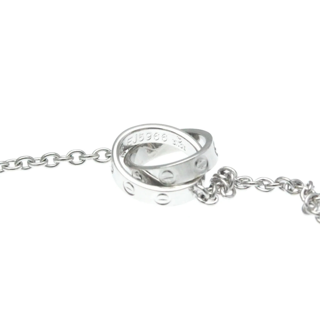 (Good) Cartier (18K) Gold B7212500 Necklace Women's Pre-Owned White Love