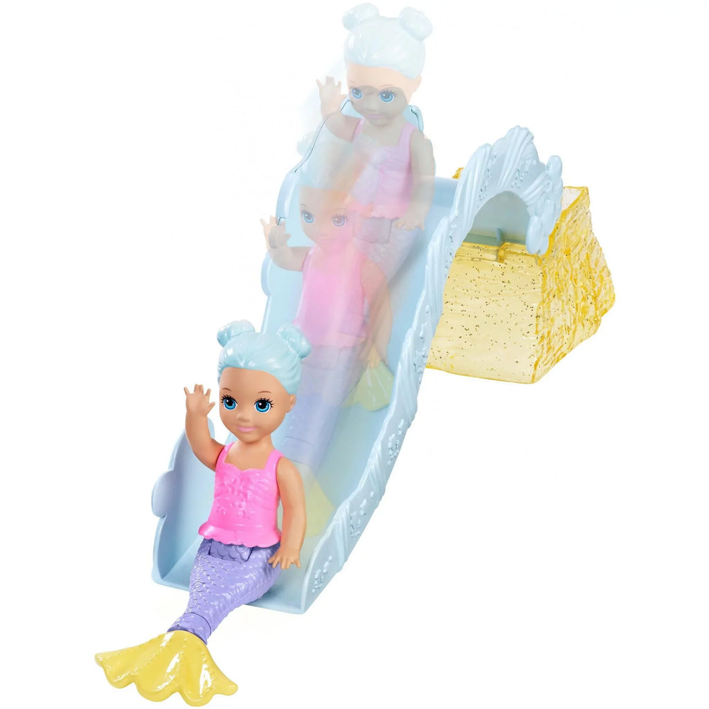 & Doll, Mermaid Dreamtopia Mertoddler Merbaby Playset Barbie
