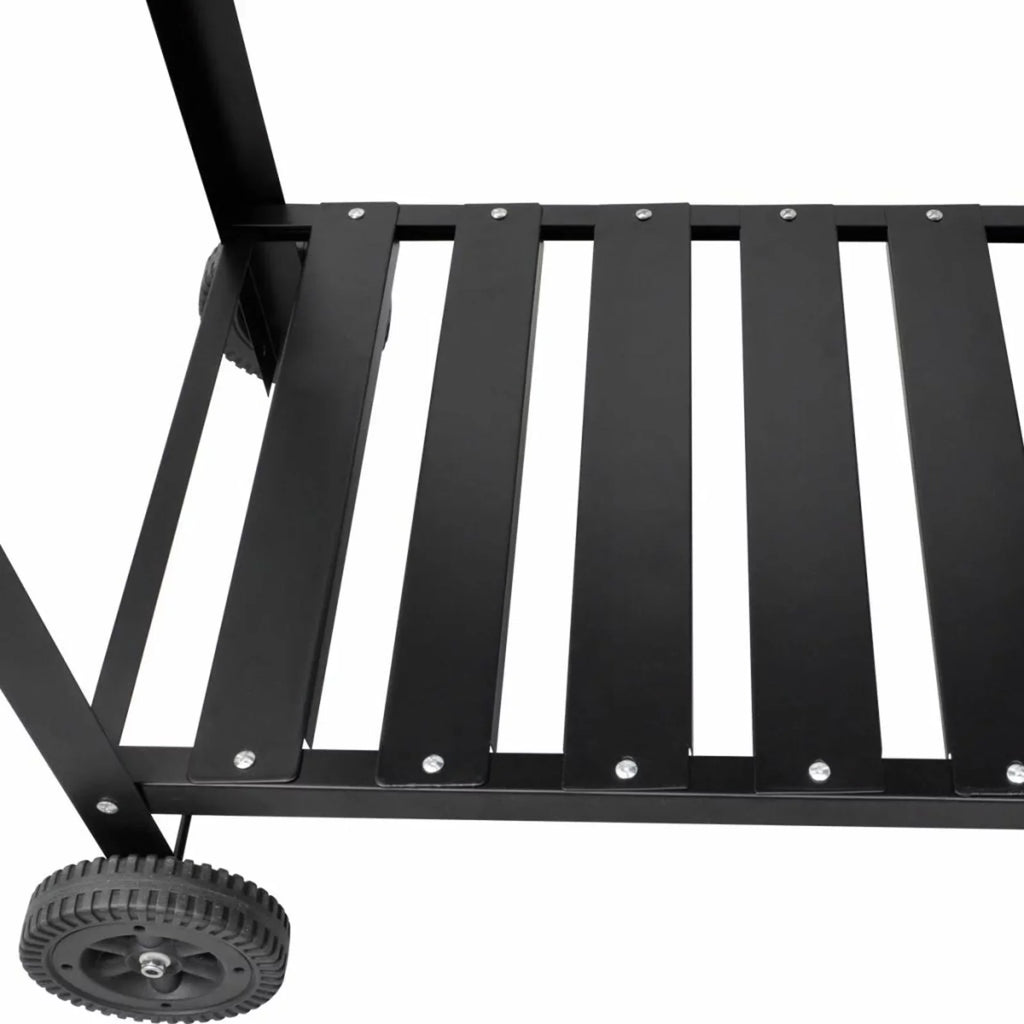 Charcoal BBQ Barbecue 2 Stand Wheels Andoer