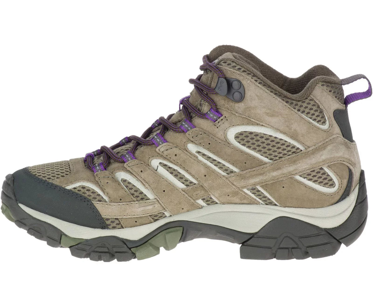 Wide Merrell dimension Moab Olive, 2 Women's Shoes, Hiking Mid Ventilator 9