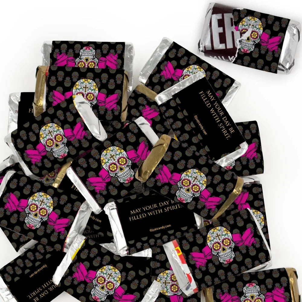 82 Party Required - Candy Chocolate los Assembly - of the de Skulls Pcs Muertos Sugar Miniatures Favors - dia No Day Dead