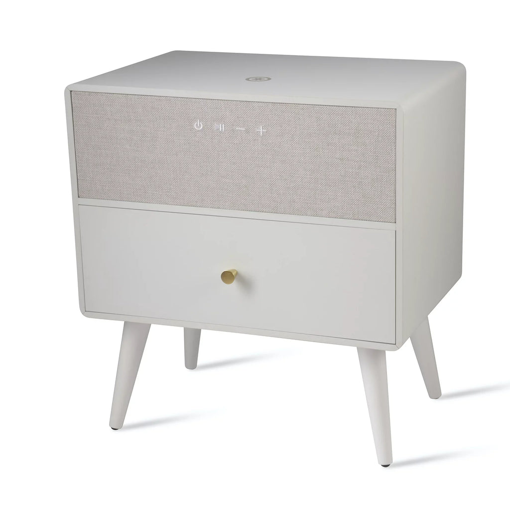 23"H 19"W Smart White x Charging Bluetooth® Koble Ralph And Table Side With Wireless 10-7/8"D, x Height-Adjustable Audio,
