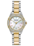 and Stainless Steel Watch Tone Diamond Two Ladies