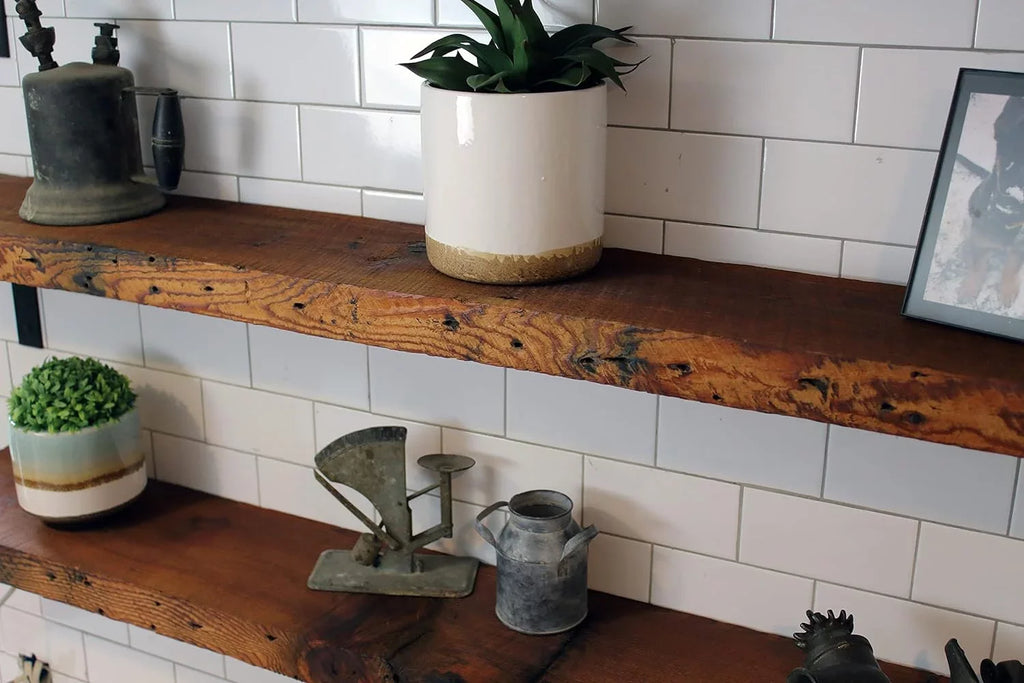 Included 78" Brackets Decoration Rustic L Reclaimed D, | 2" Angle Easy-To-Install Wood | Thickness Early X | 6" | | American Mantel Steel Shelf