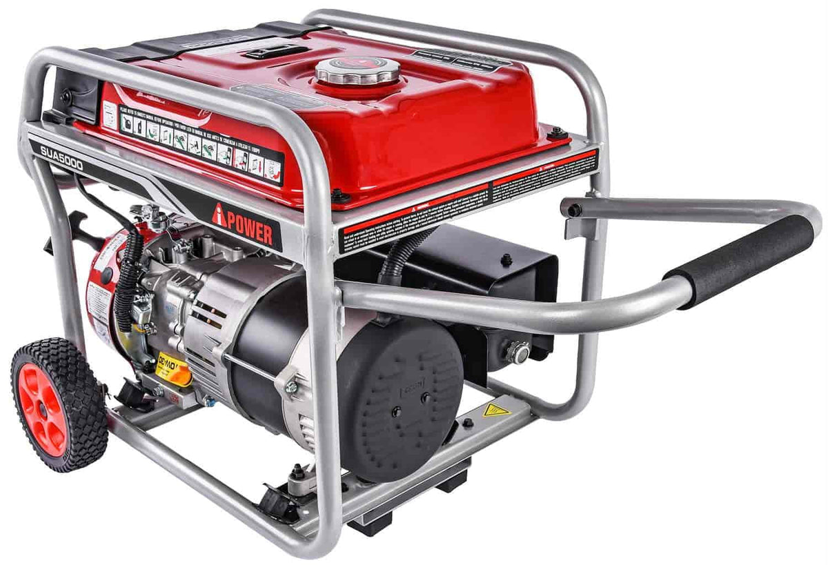 Portable Running Starting 4250 JEGS Run Generator 5000 Hr. 9 Time Watts Watts 86065
