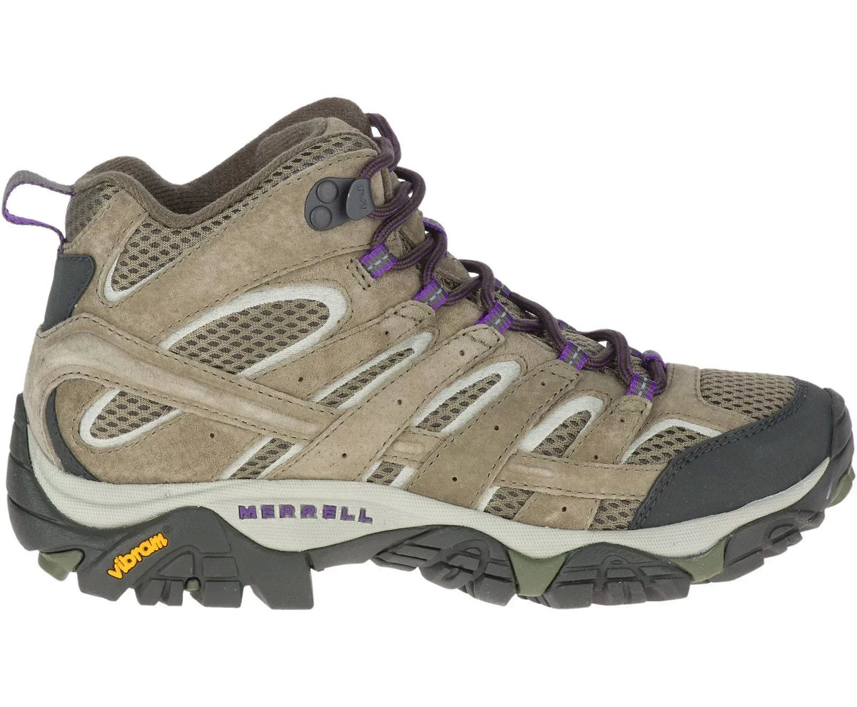 Wide Merrell dimension Moab Olive, 2 Women's Shoes, Hiking Mid Ventilator 9