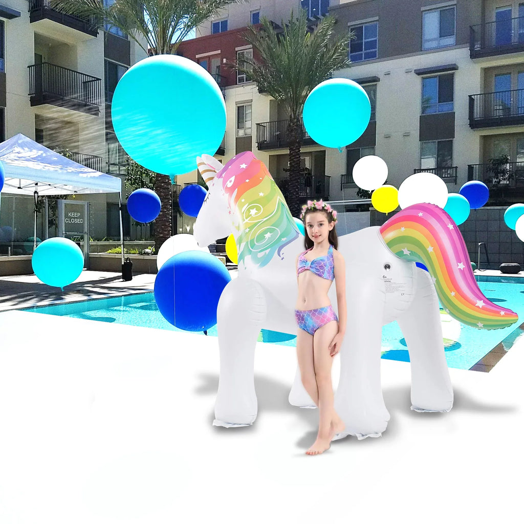 Unicorn Thalia Inflatable Sprinkler 63 for Inch Kids-XL