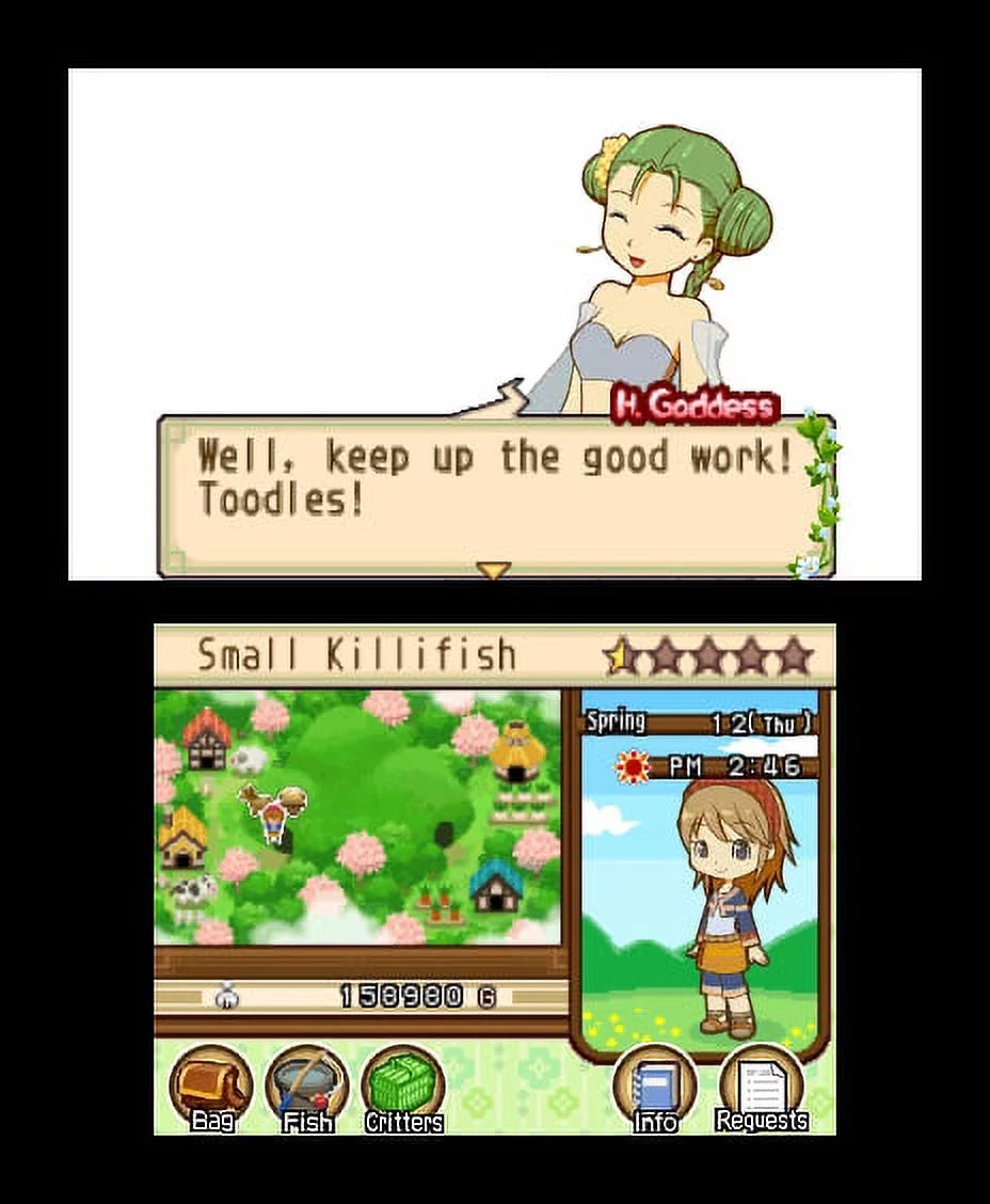 3DS - Tale of Towns Nintendo Two Moon: Harvest