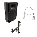 1000W HA-C15A Mount Active & DJ Speaker 15" Wall Pro Harmony PA Powered Audio