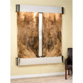 Fountain CFR2008 Wall Adagio Round Stainless Travertine Cottonwood Falls Magnifico Steel