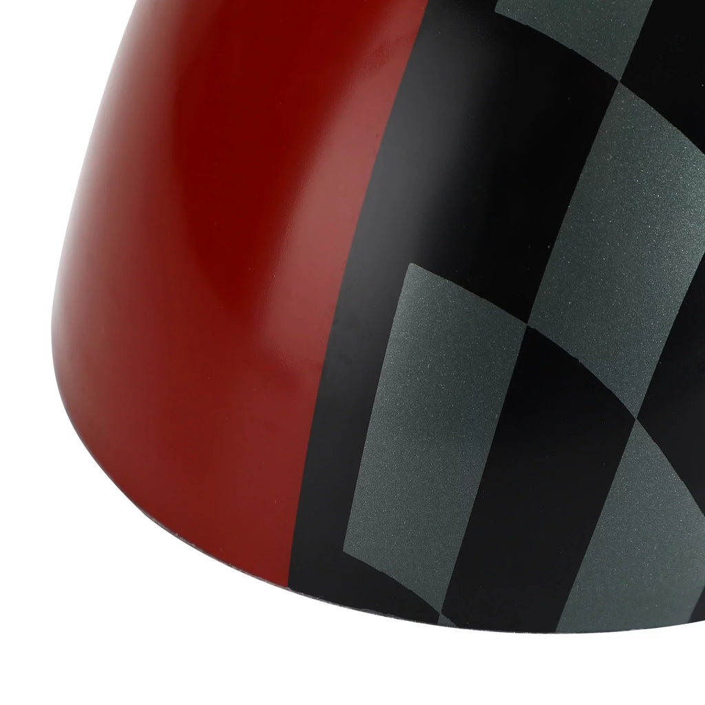 Hardtop Cover Red MINI F56 Cooper Mirror F55 Black/Grey checkered for