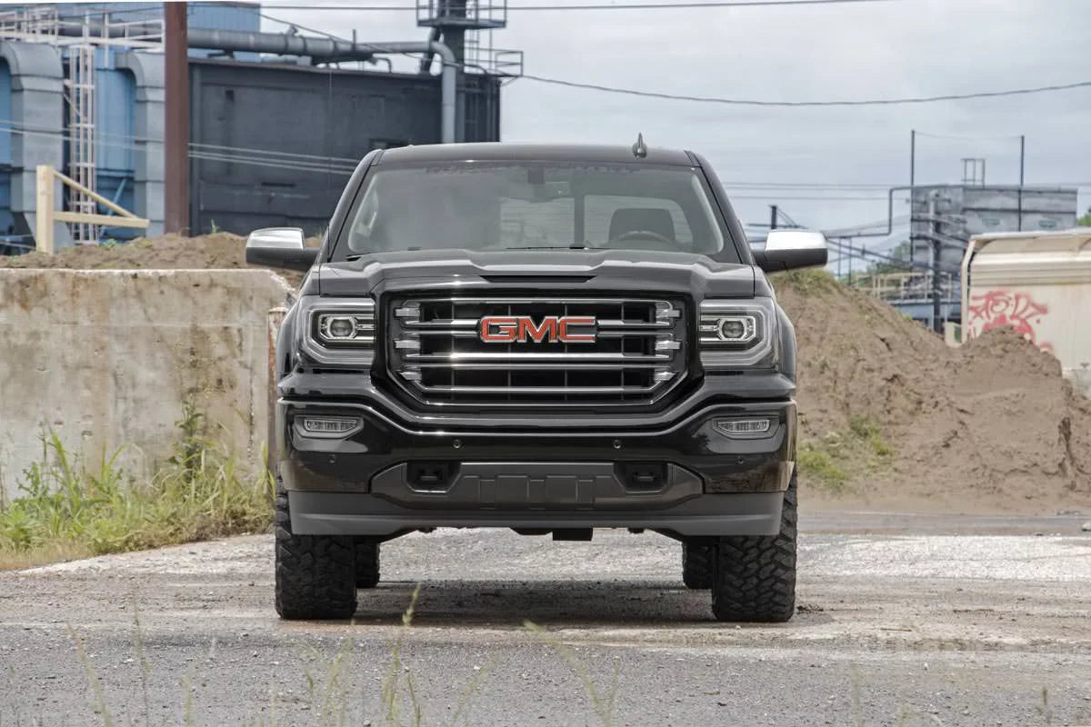 1500 Chevy | Kit | 3.5" Rough (fits) N3 4WD Country 19432 Loaded GMC Struts/Shocks Silverado Lift 2014-2018 Sierra