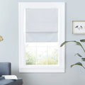 White Total Shade, Home Esme Exclusive Blackout 31"x64", Roman