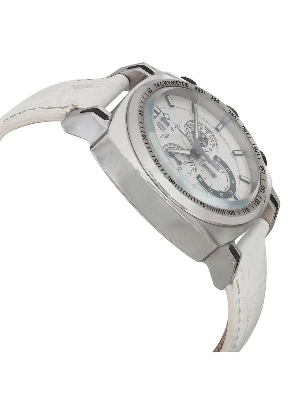 Mundo 222/4 Ritmo Quartz (Good) 44mm Watch Men Pre-owned Racer Steel