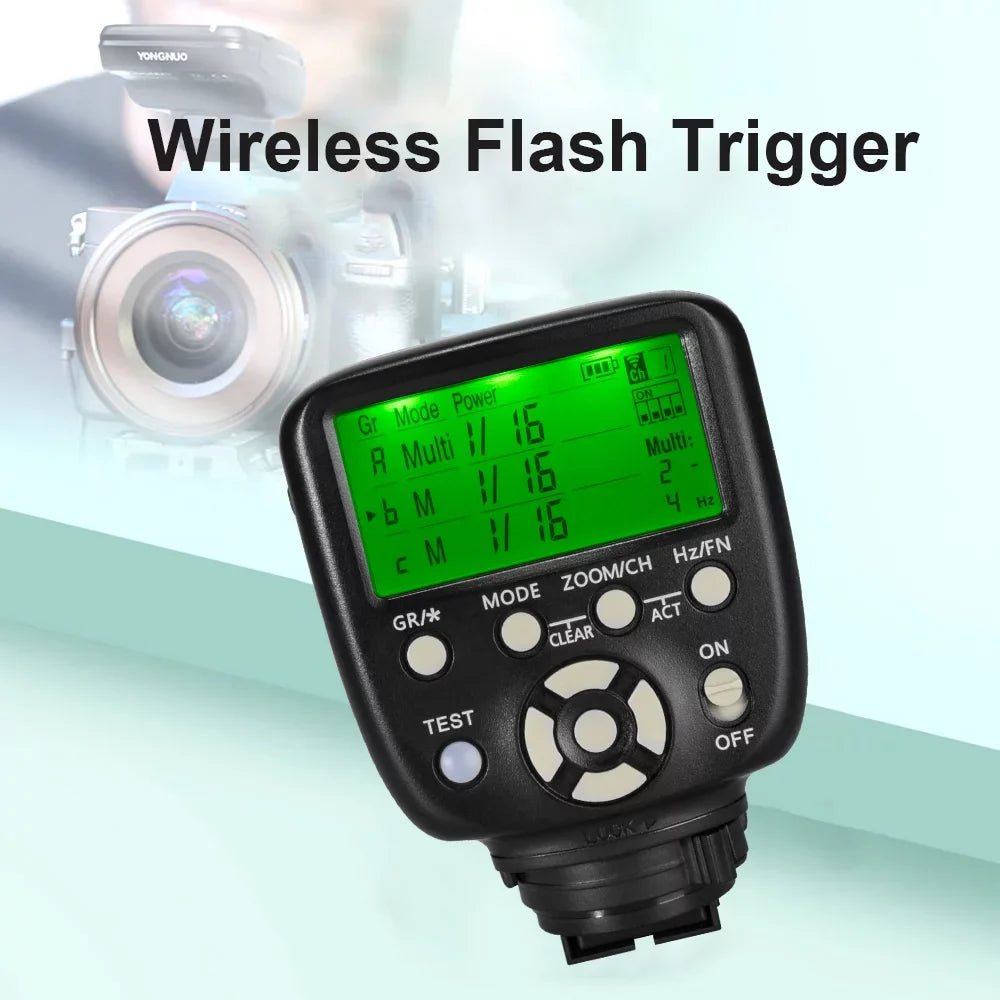 II/ Flash YONGNUO Cameras, with III R II/S Speedlite YN560-TX Controller Trigger Replacement YONGNUO - for YN860Li/YN720/YN660/YN685/YN622C Compatible YN862C/YN968C/YN968N/YN200/YN560 Wireless /