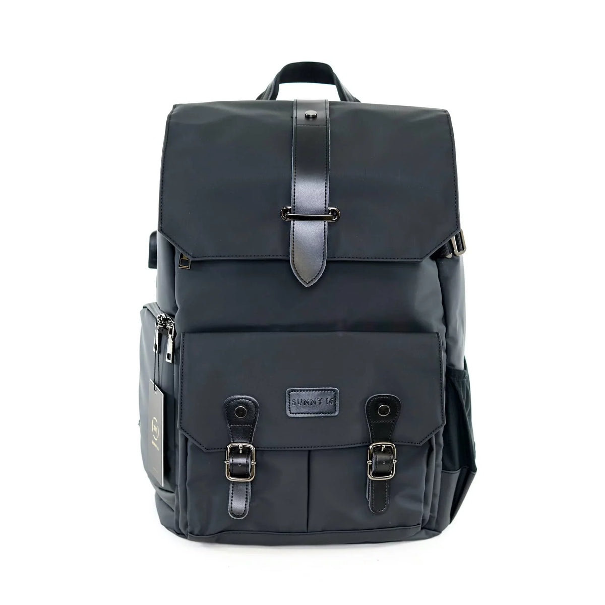 Digital Side More 16 Voyager Sunny with Women- Travel Dividers Case Works Zipper and Access Men and DSLR Backpack Adjustable Pocket (Tarpaulin, Black) with Camera Canon, Nikon, Anti-Theft for