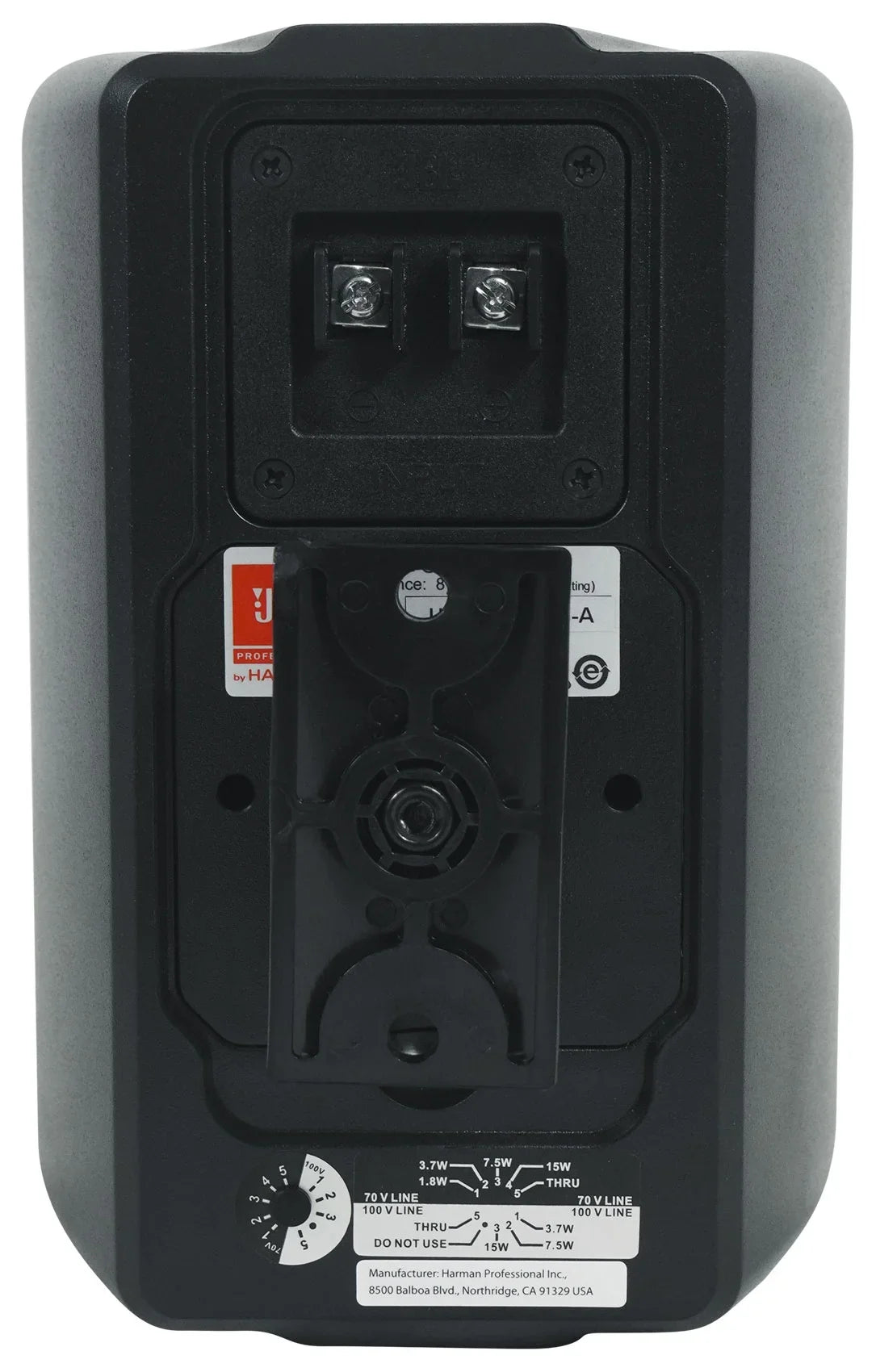 Black 70v Wall + JBL (6) Speakers 23-1 Indoor/exterior Amp Commercial 3" Control