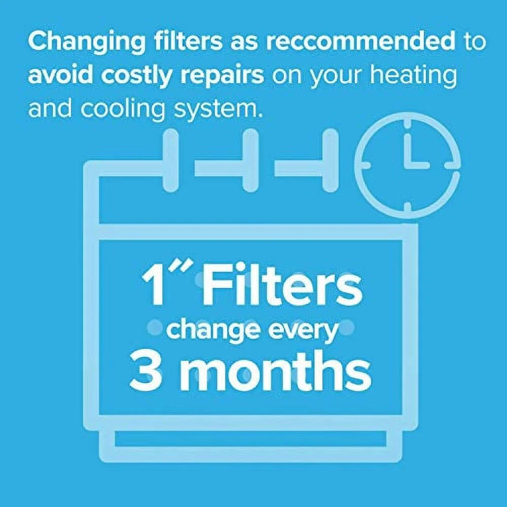 2-Pack 1000, Furnace Allergen Filter, MPR AC 23.81 17.81 dimensions (exact Filtrete Micro x Air x 0.81) Defense, 18x24x1,