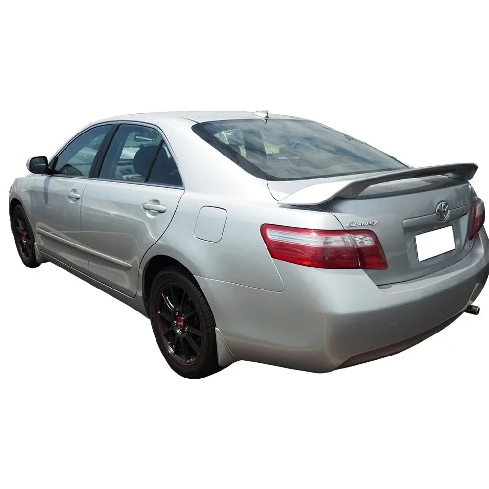 design 2008 Motorsports JDM 2010 2011 Ikon with 2009 Camry 2007 Compatible Trunk Matte Wing Plastics ABS Rear 07-11 Black Spoiler