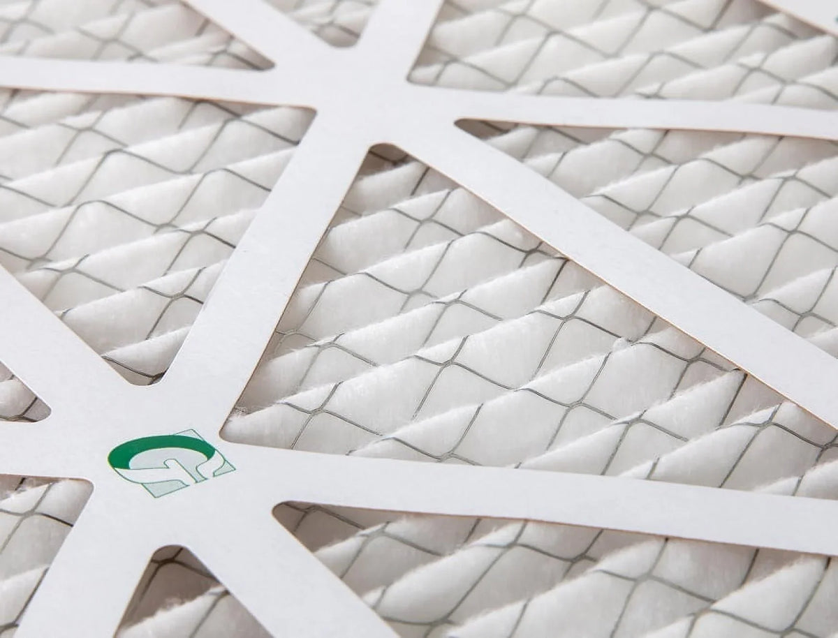 x Inch x by 4" 13 Glasfloss. MERV 3-3/4 Pleated 23-3/8 12x24x4 11-3/8 6 Air Filters Actual of Pack dimension: