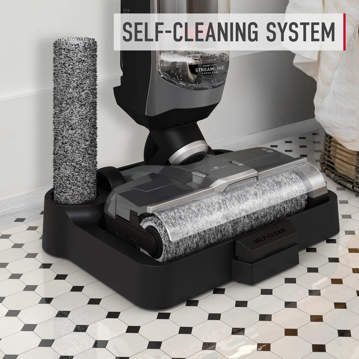 Dry Boost Mode, Wet Floor ONEPWR BH55400V, Cordless Hoover Hard with New Vacuum Streamline