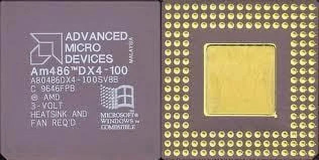9604GPB AMD C 3VOLT DX4-100 CPU, AM486TM