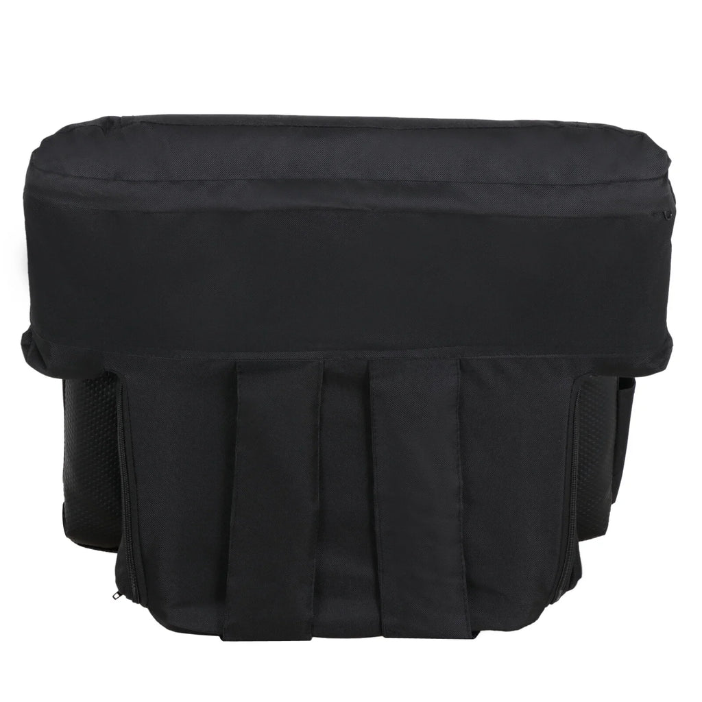 Seat 6 Waterproof, Portable HomGarden for Chair Folding Stadium Bleachers, Reclining Seat Black