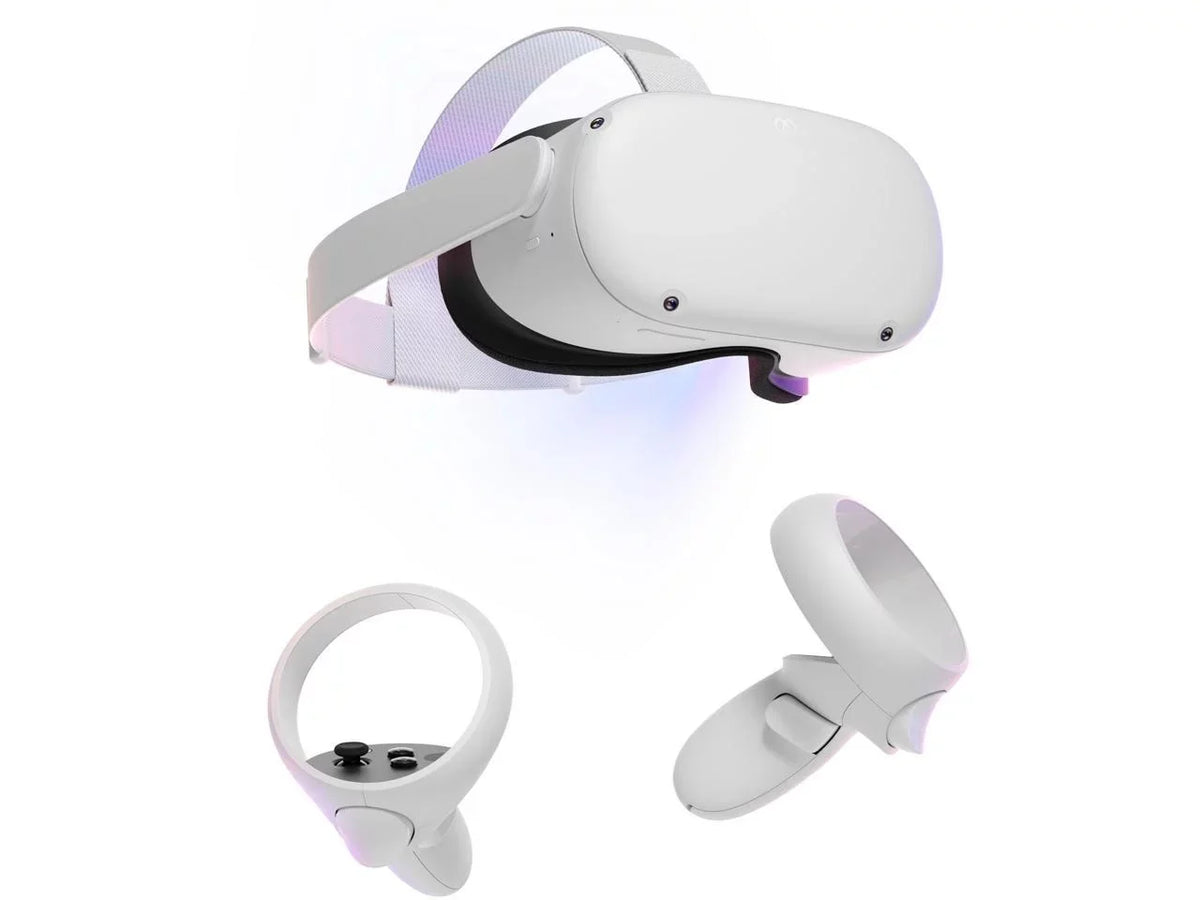 Reality Quest All-In-One (Oculus), Bundle Meta Advanced 256GB, Accessory with Headset, 2 Virtual Cefesfy