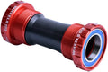 ABEC Wheels Manufacturing Shimano Bracket - Hollowtech II Spindle, Bottom 3, BSA Red