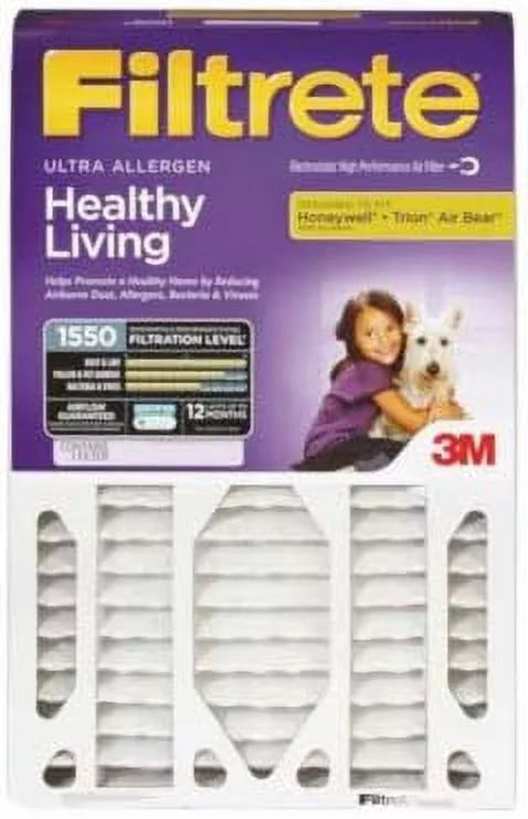 Filtrete Air 3M x Filter in. x 25 Pleated 16 in. W 4 in. D H
