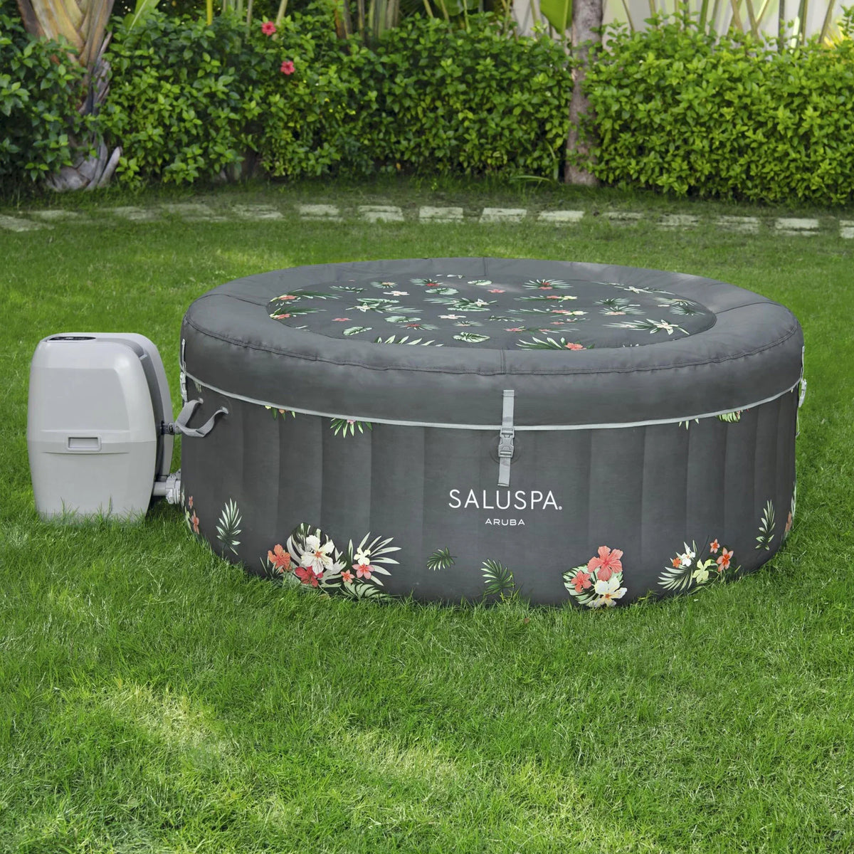 Hot Aruba Inflatable Canopy SaluSpa Shade Sun SaluSpa Bestway with Tub