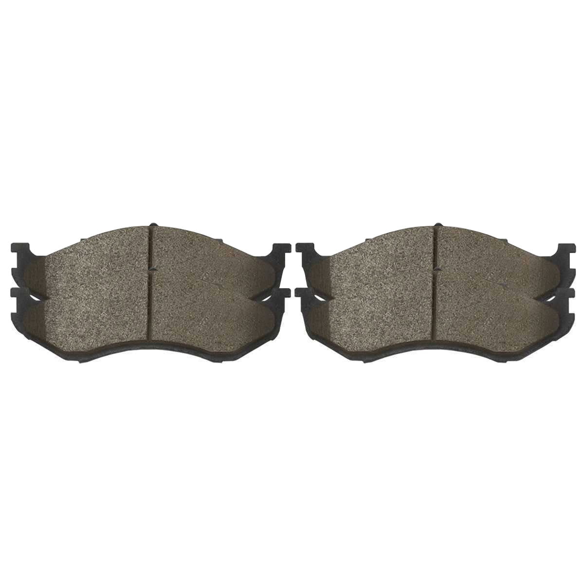 Side Passenger 2006 1999-2004 4WD Ceramic Slotted for Cherokee AutoShack and TJ Jeep RWD Brake Black Wrangler 1999 Rotors Kit 2.4L 2.5L Driver 2005 Pads Drilled 2000 and 4.0L Replacement Front 2001