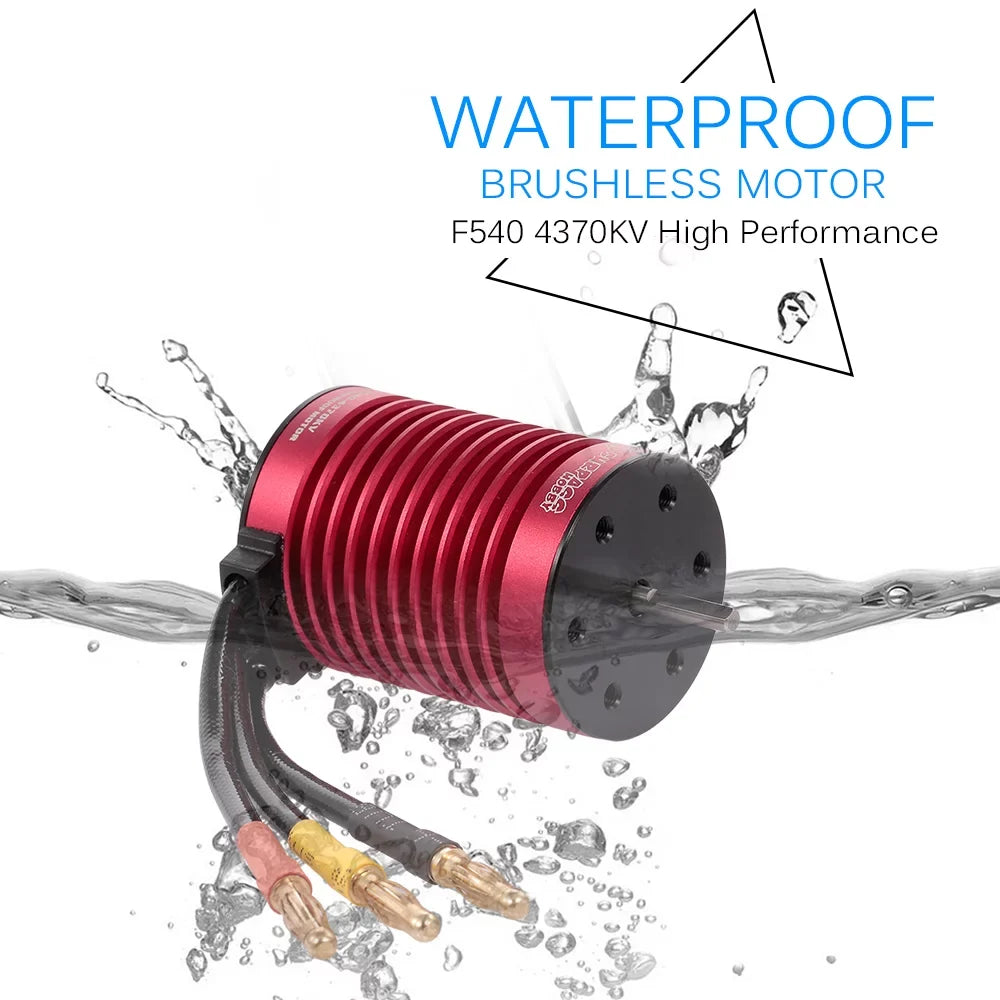 Car RC BEC SURPASS with 4370KV F540 for 1/10 Brushless Eccomum HOBBY Motor Truck Waterproof ESC 45A