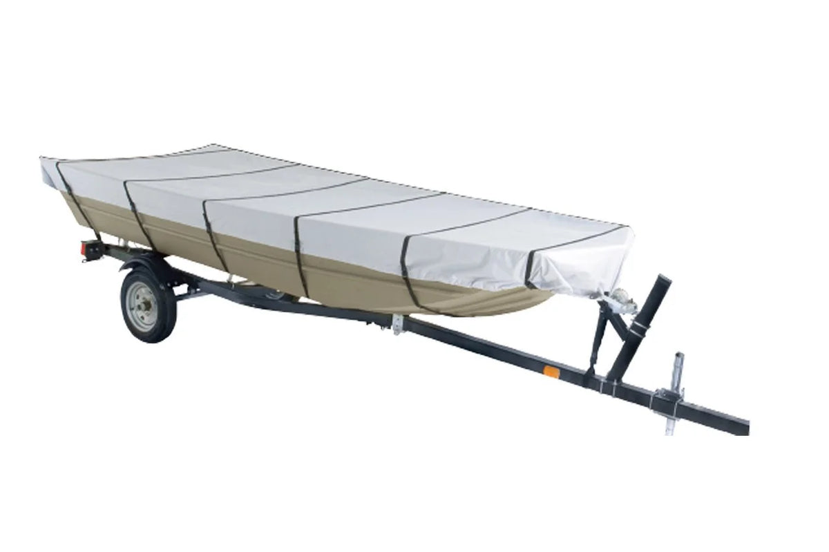 Silvery ) 56"W Boat liquid Covers A, Trailerable 12' L, 9921-0152-21( Jon Gray Goodsmann Resistant
