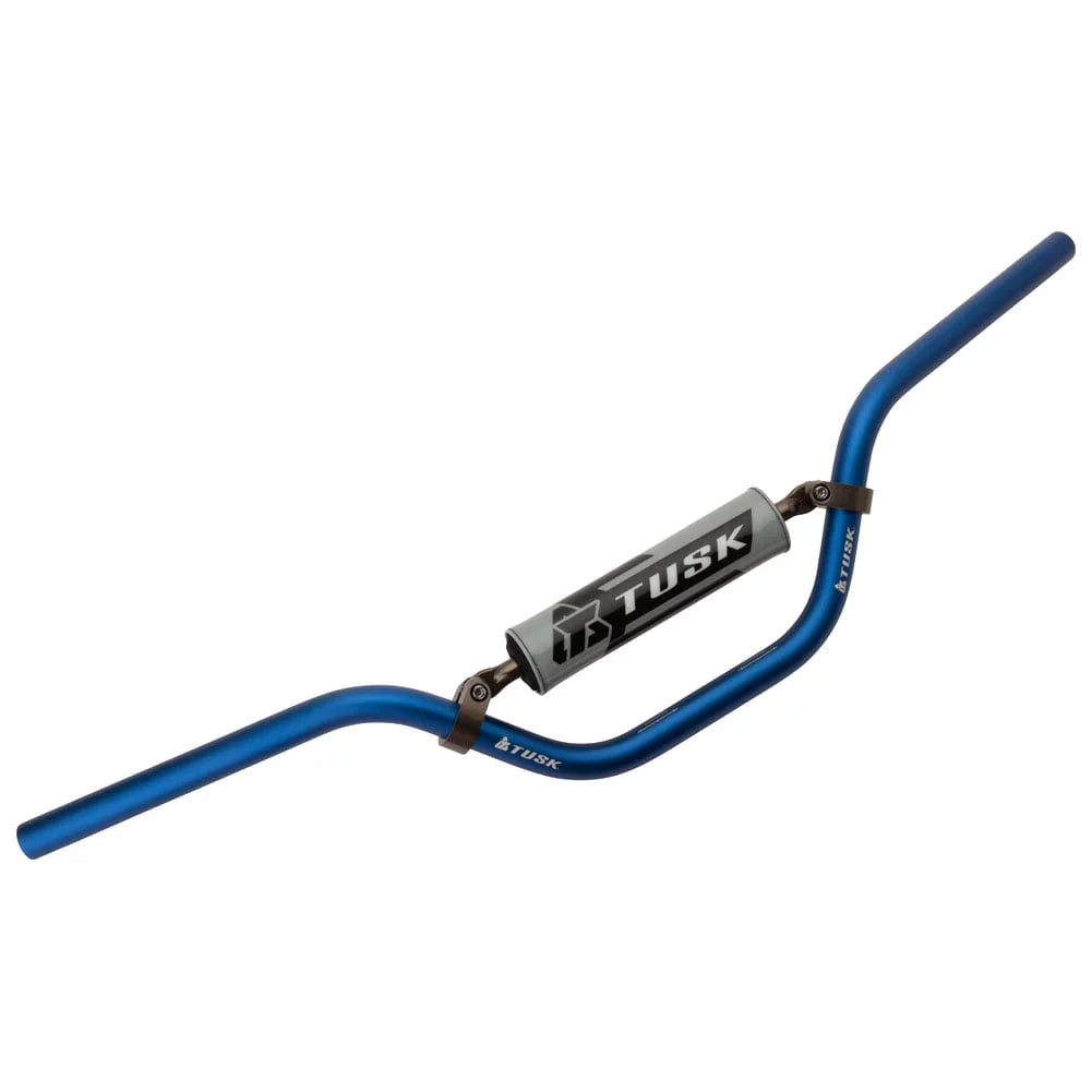 Tusk Blue For KX CR3 T-10 LEM Handlebar Mini 7/8" 1997 Bend Aluminum