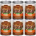 Camping 6 Food Backpacking Cans Hiking Pork of Survival Natural For Ready 14.5 Keystone (6 Pack Emergency Can and to Eat- All Pack) oz