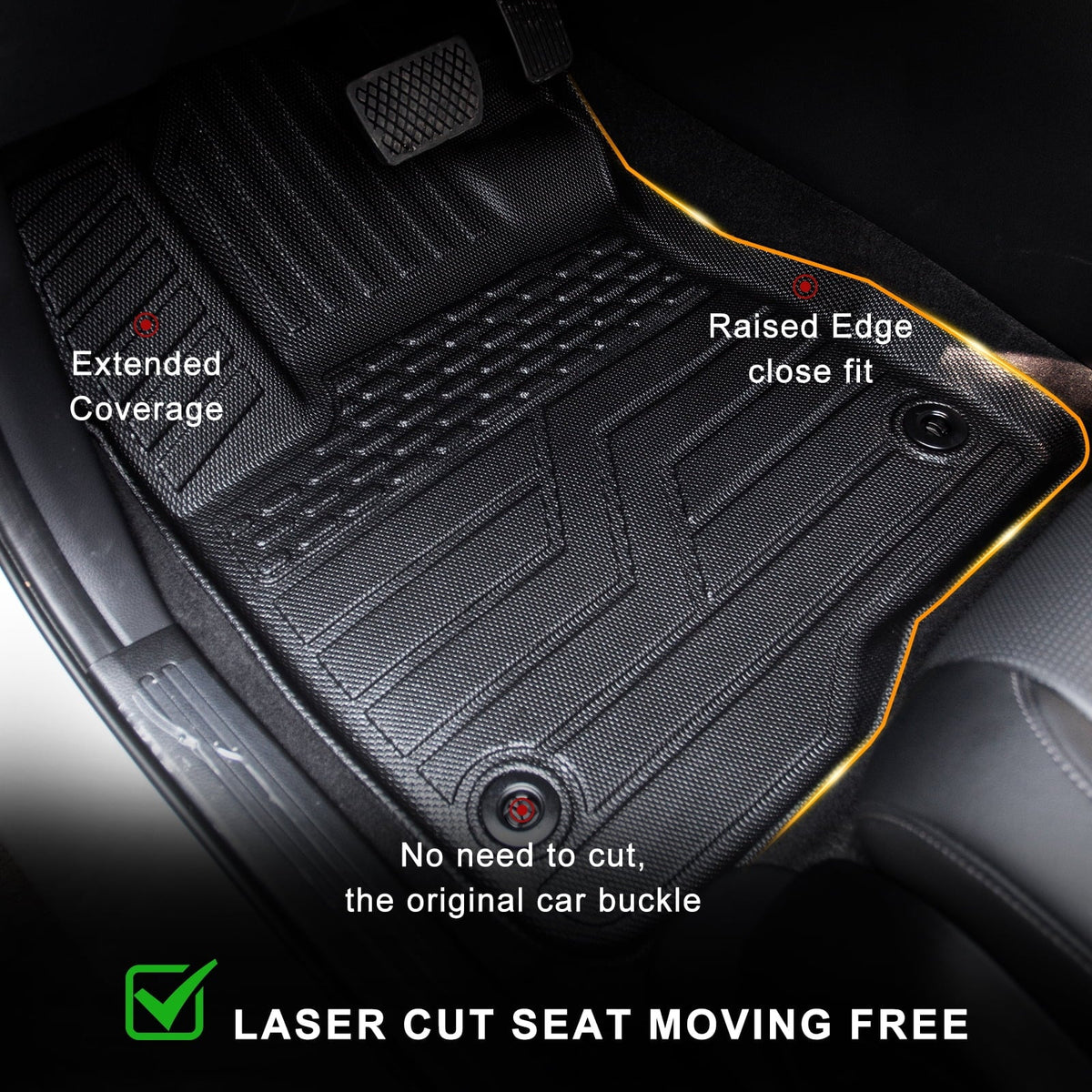 Liner 2024 Mat Accessories climate Cargo Honda Mat Trunk 2023 Fit Cargo Non-Hybrid 2023 CR-V CRV Fuel All