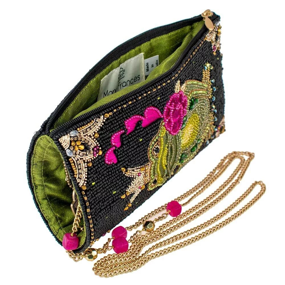 Beaded Me Kiss Bag New Crossbody Mary Handbag Frog Prince Multi Phone Frances