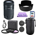 '+ For Filter Lens SL1. Camera 3Piece Hood PagingZone EOS STM Card. + 6D, Rebel T5, II Deluxe 32GB Kit EF-S Case 55-250mm 5D 70D, III, T5i Includes, T3, Lens Set IS Canon Class Lens. + T4i, 10 T3i, MK