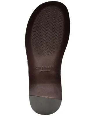 Mens 11 Open 2.0 Toe Goldwyn Slide Shoes Brown GRANDSERIES Bands Slip HAAN On Padded Sandals Crisscross COLE M