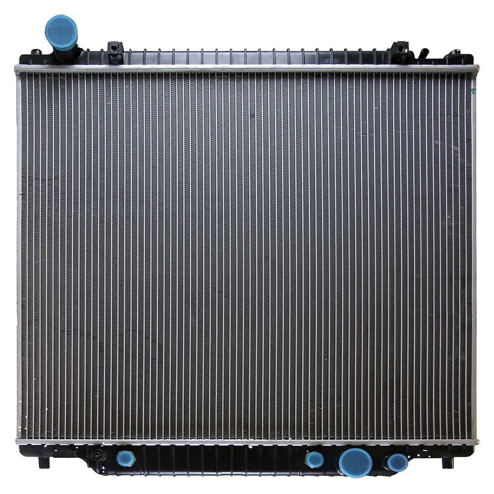 2002 4WD 2000-2005 Excursion 2000 for RK802 F-350 1999 V8 Duty 7.3L AutoShack 2004 F-250 RWD Radiator 2001 6.8L Super 2003 Duty Super Replacement