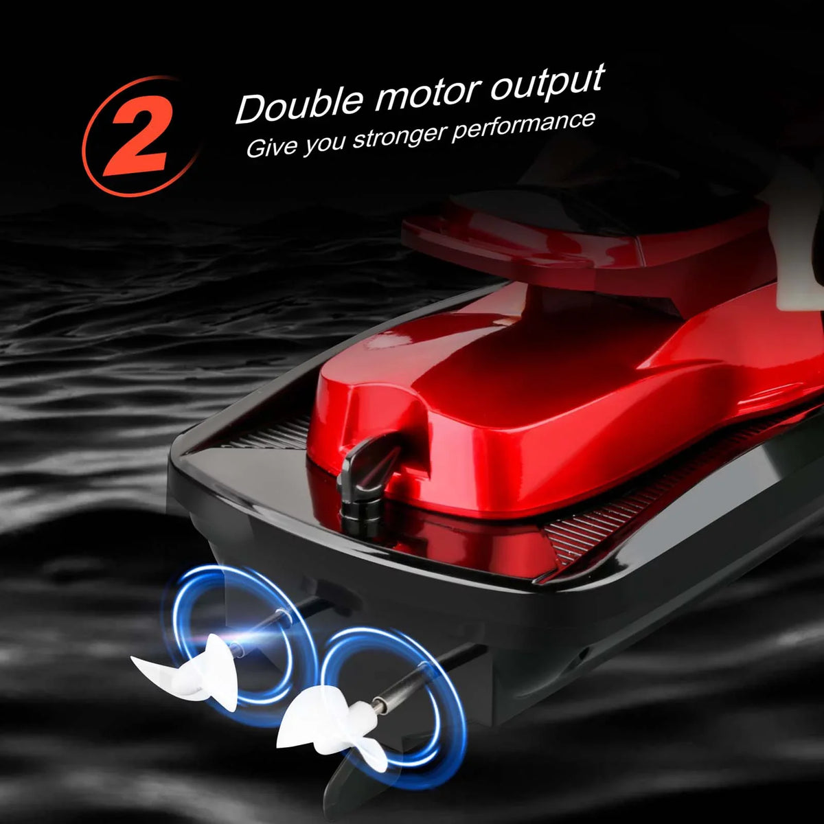 and High RC Waterproof Motorboat Girls Lakes Boat for for 2.4Ghz 809 Speed Boat Boys RC Remote OWSOO Pools Control